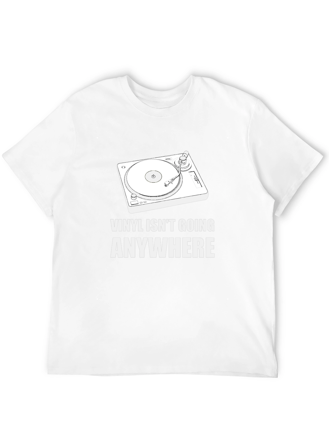 Vinyl Isnt Going Anywhere Graphic T-Shirt