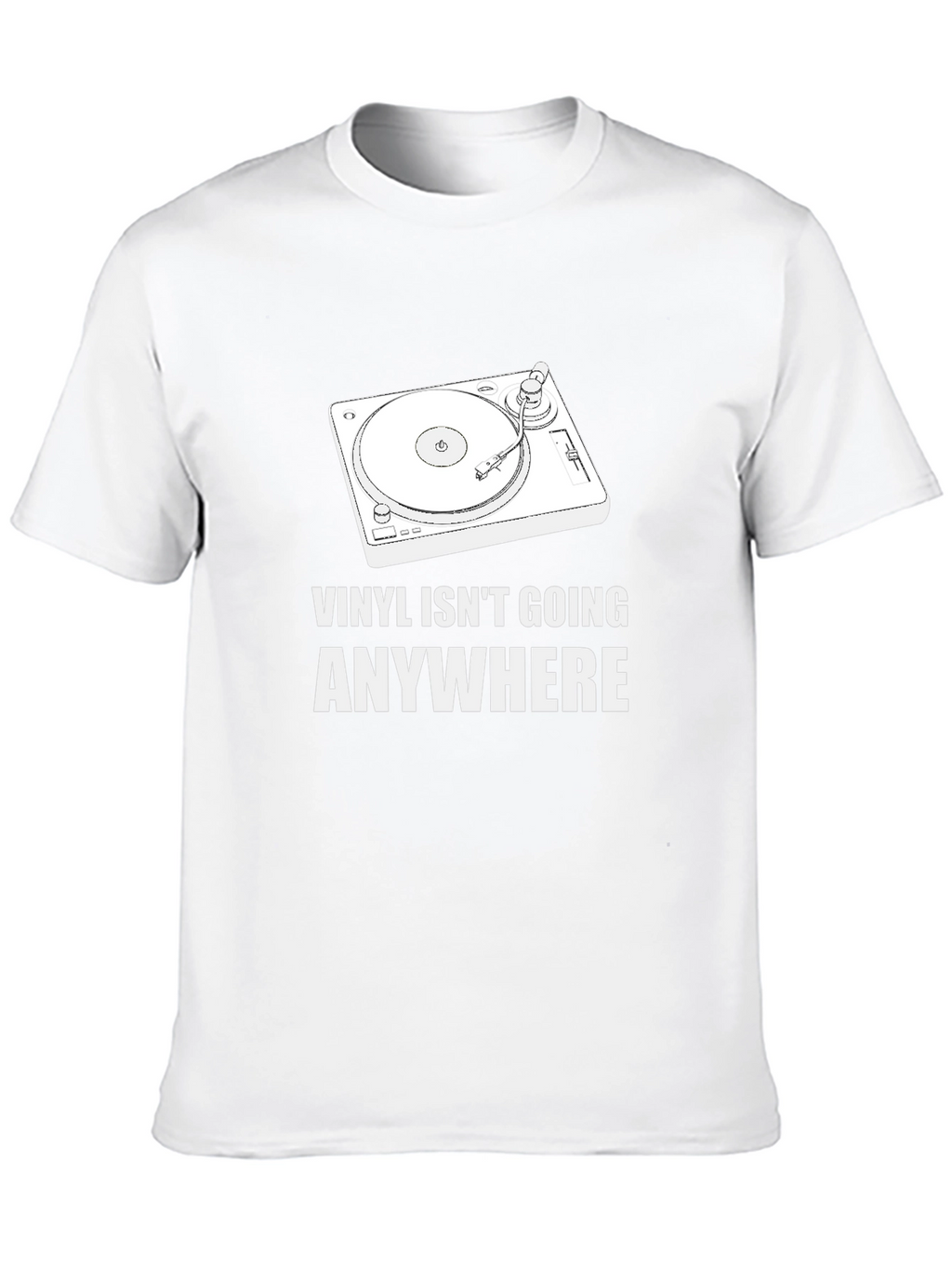 Vinyl Isnt Going Anywhere Graphic T-Shirt
