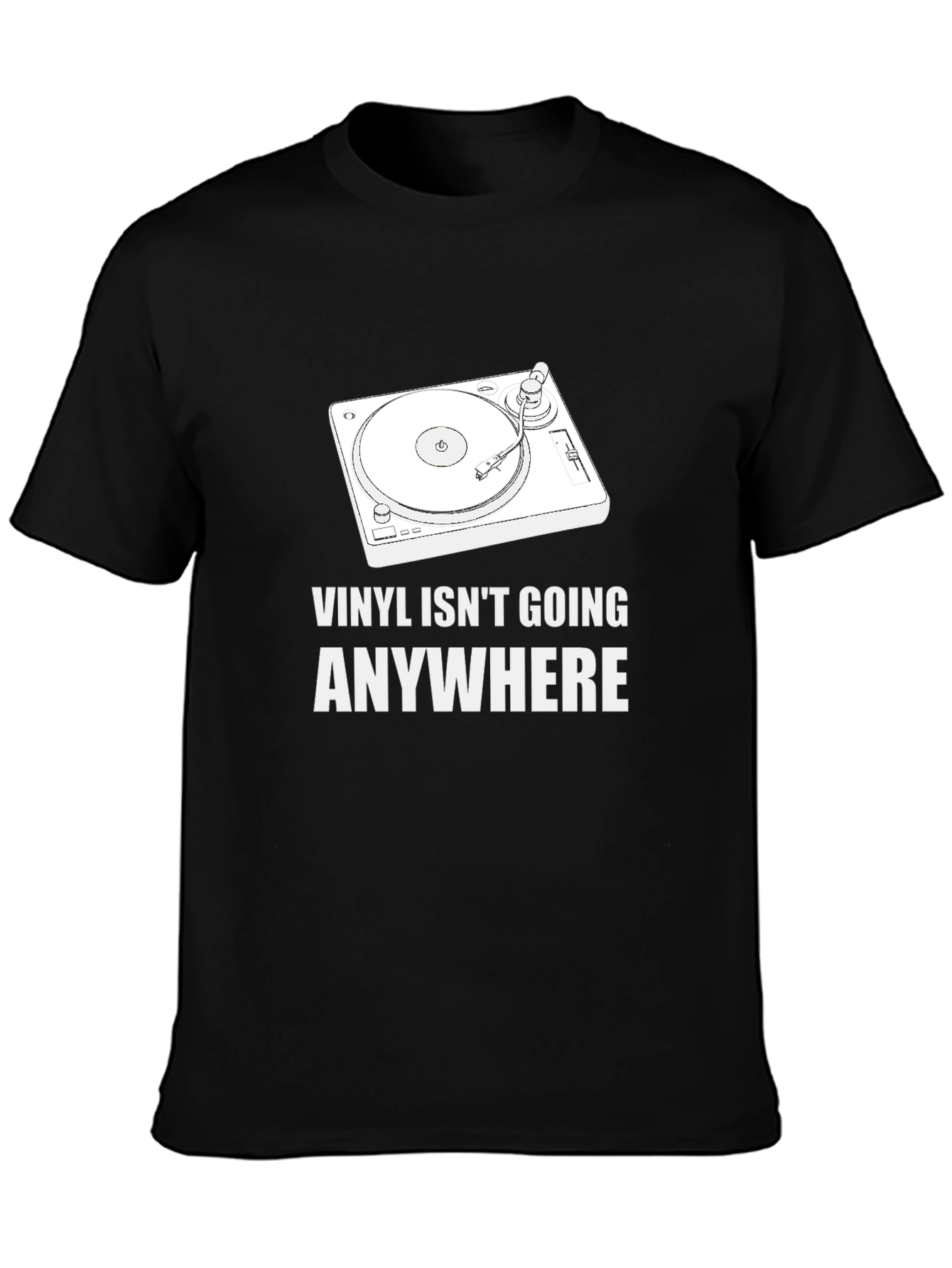 Vinyl Isnt Going Anywhere Graphic T-Shirt