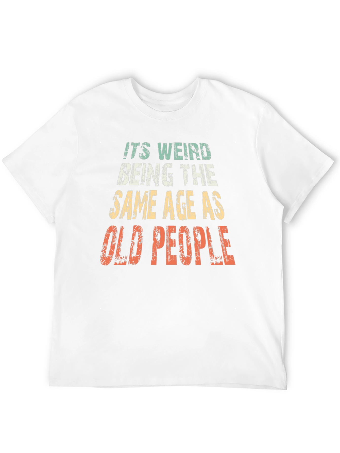 Funny Old People Graphic T-Shirt