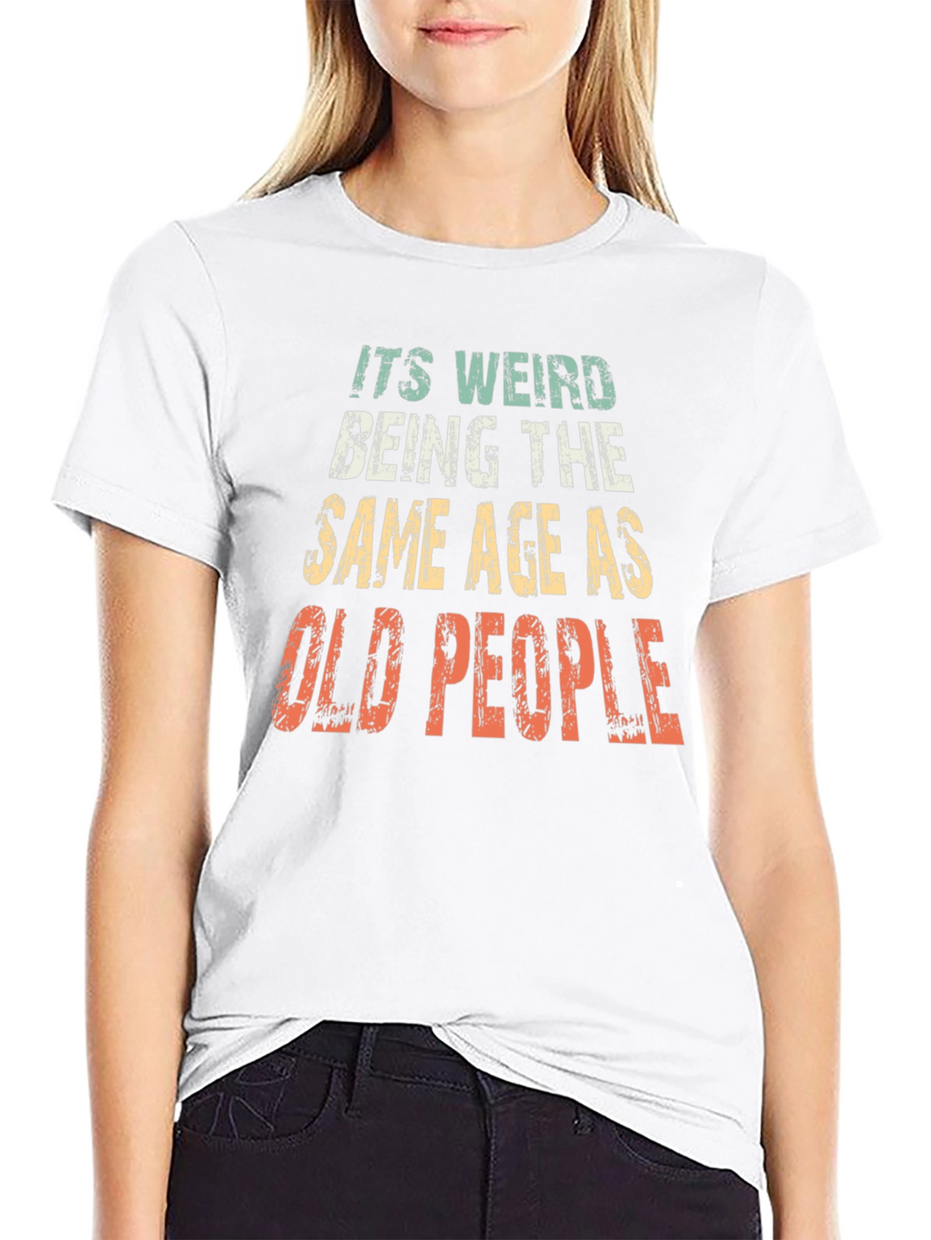 Funny Old People Graphic T-Shirt