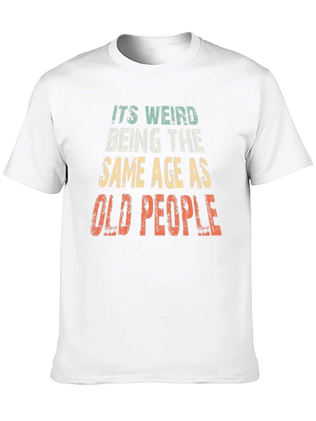 Funny Old People Graphic T-Shirt