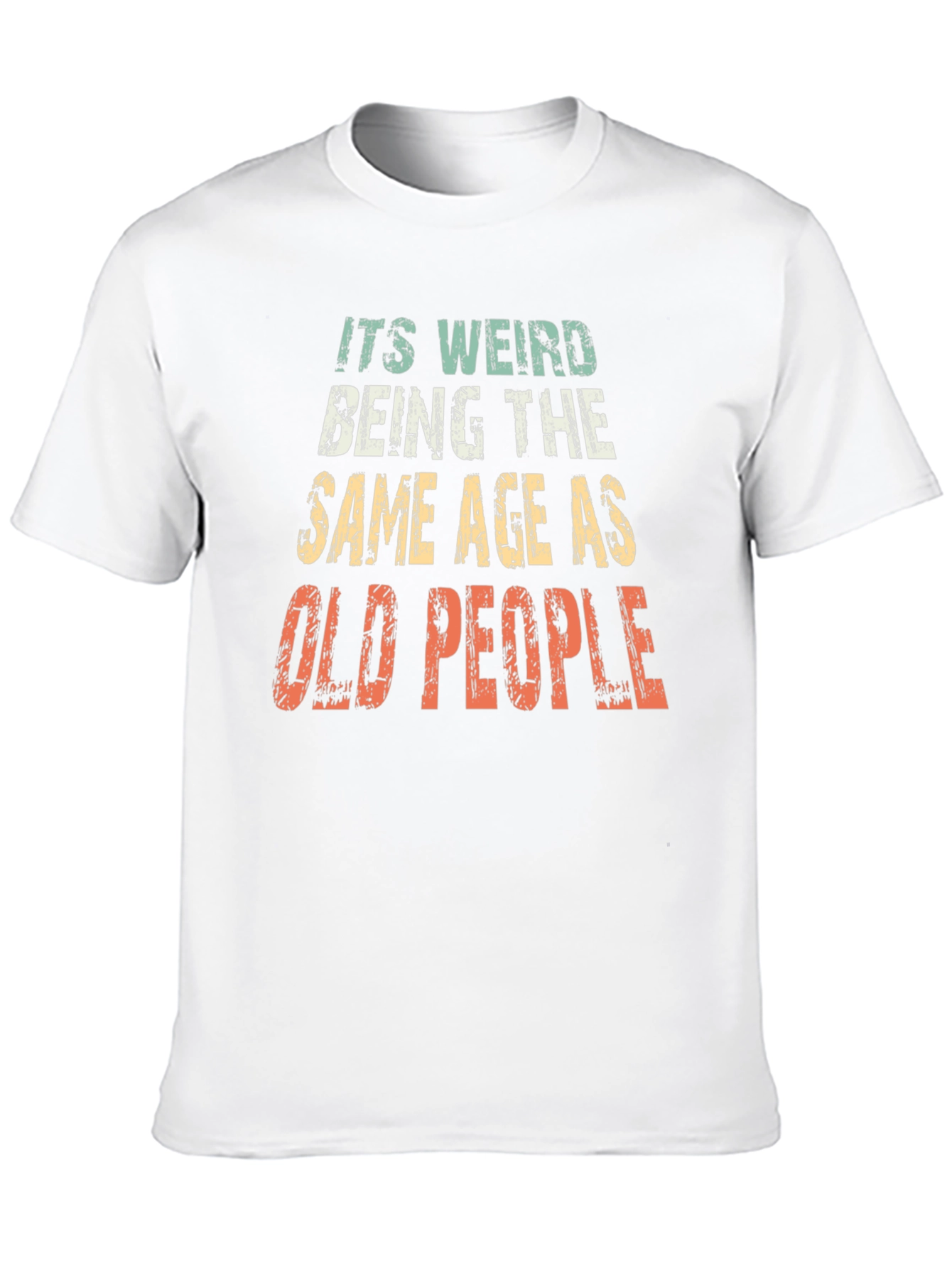 Funny Old People Graphic T-Shirt
