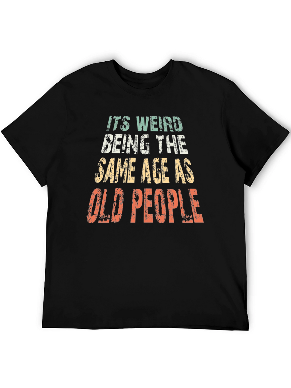 Funny Old People Graphic T-Shirt