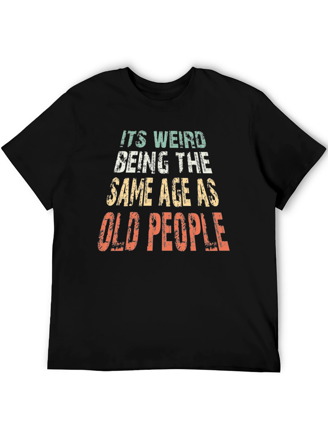 Funny Old People Graphic T-Shirt