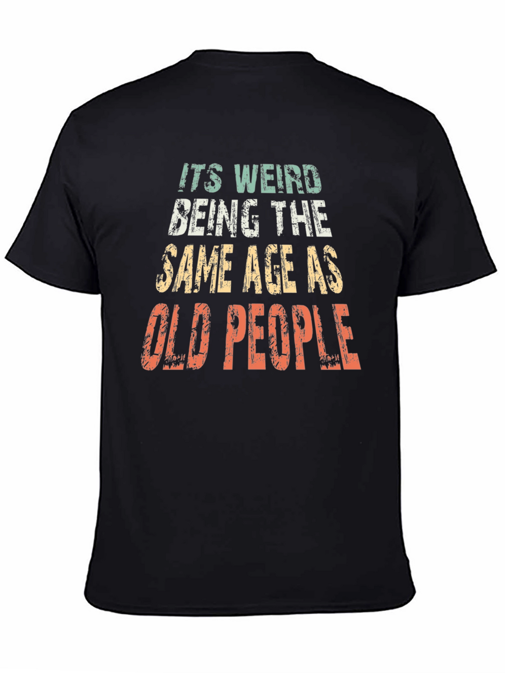 Funny Old People Graphic T-Shirt