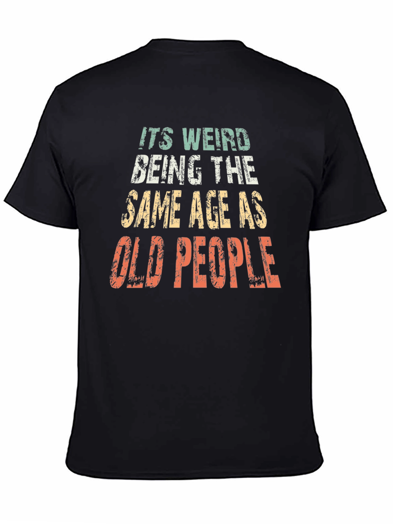 Funny Old People Graphic T-Shirt