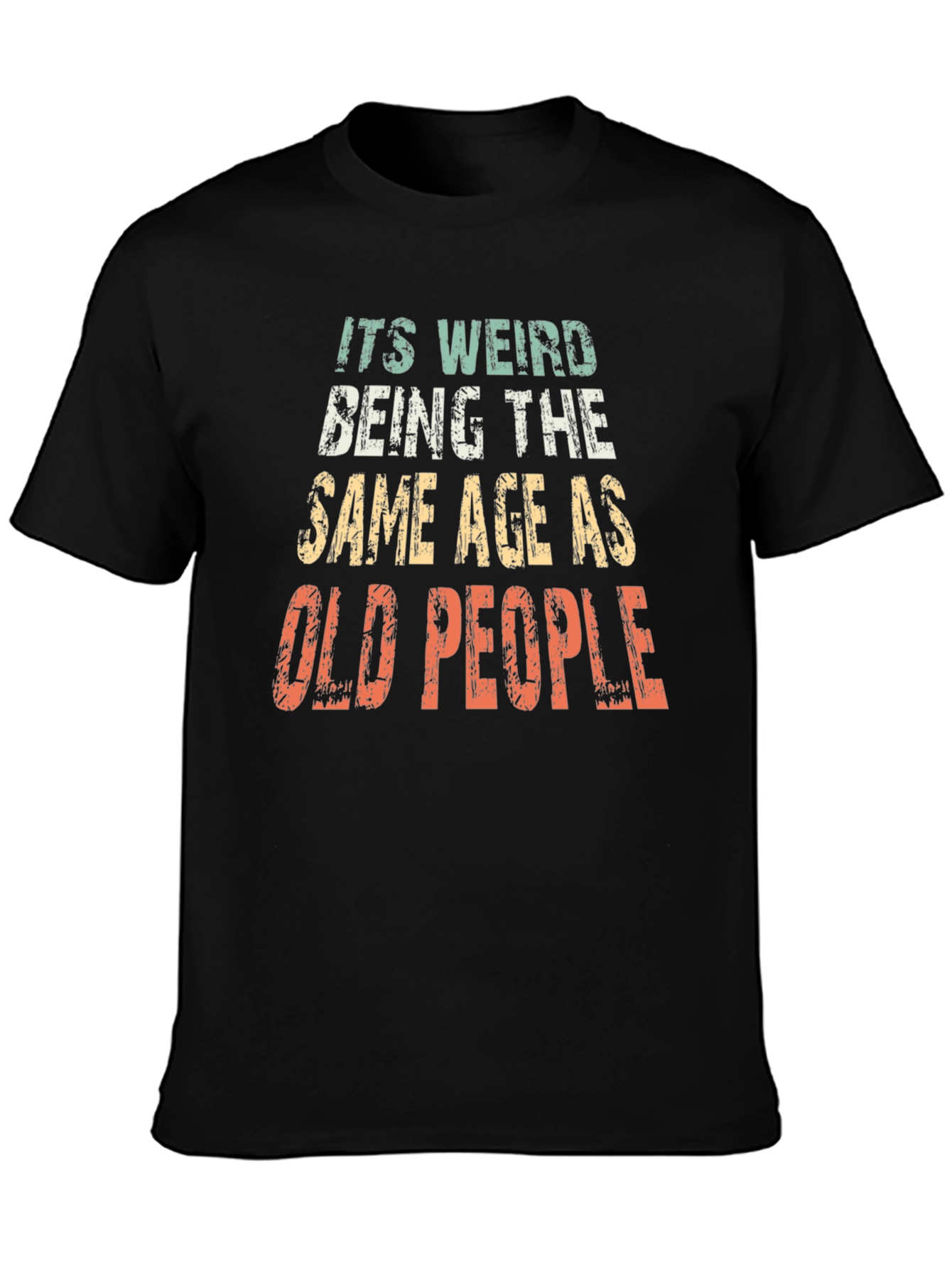 Funny Old People Graphic T-Shirt