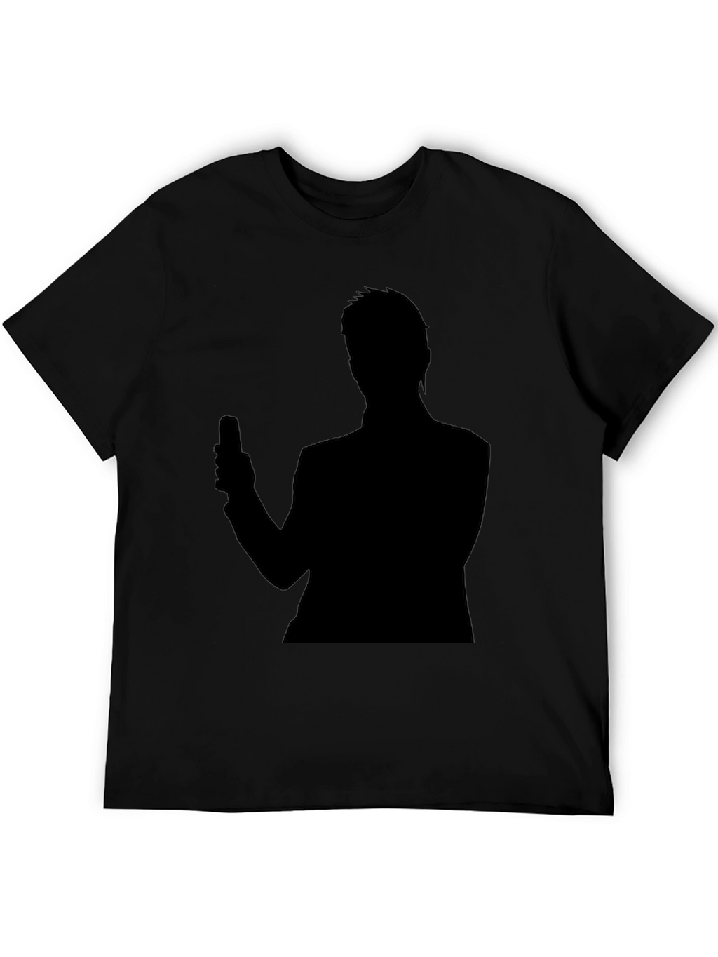 Silhouette Graphic Tee - Black