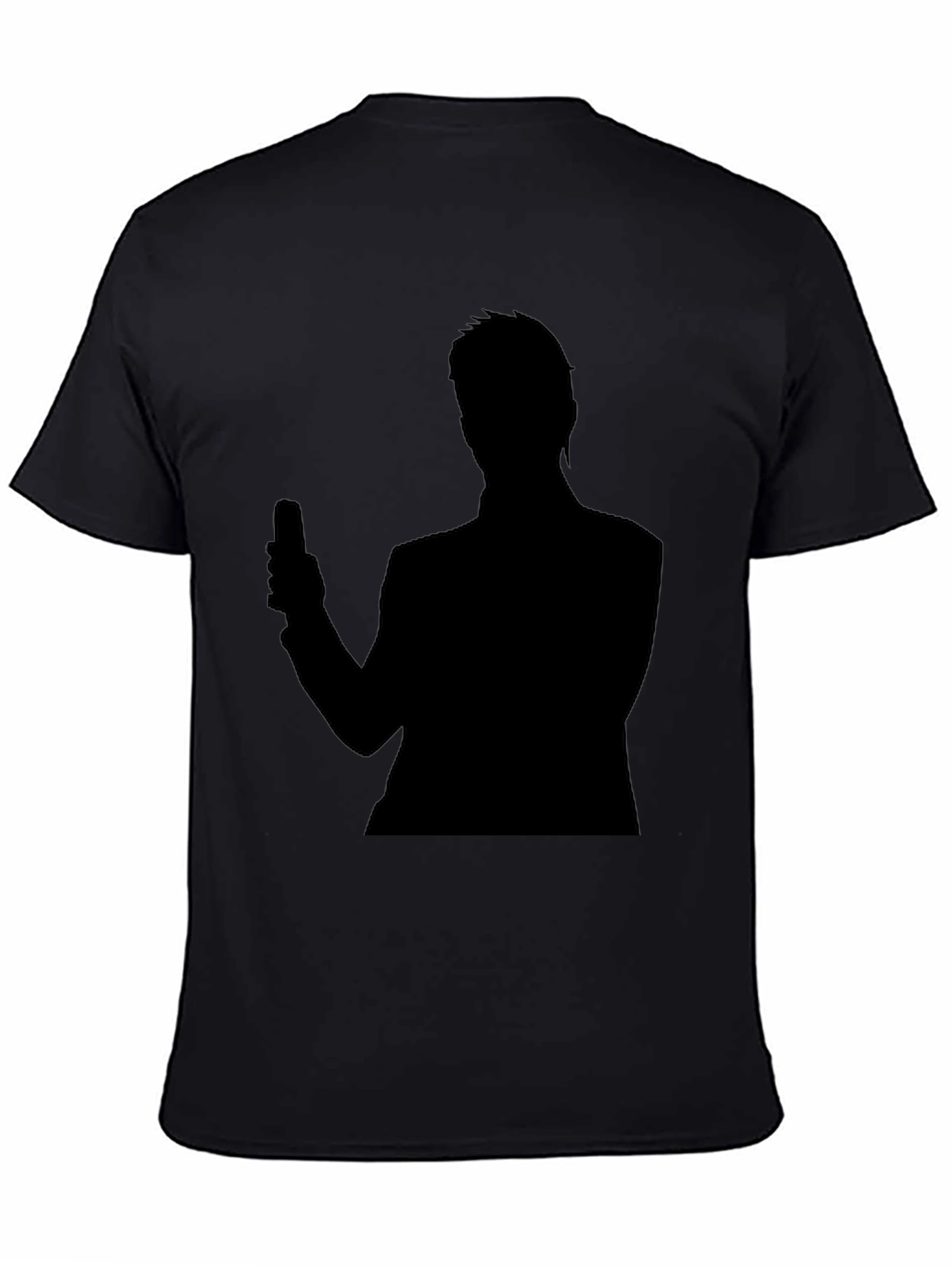 Silhouette Graphic Tee - Black