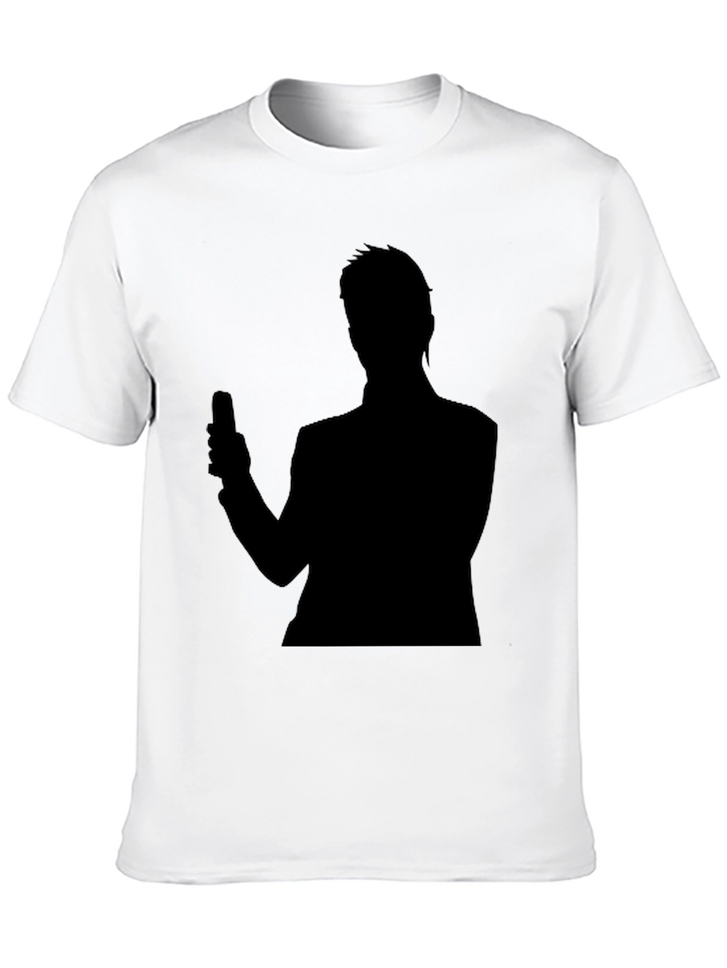 Silhouette Graphic Tee - Black