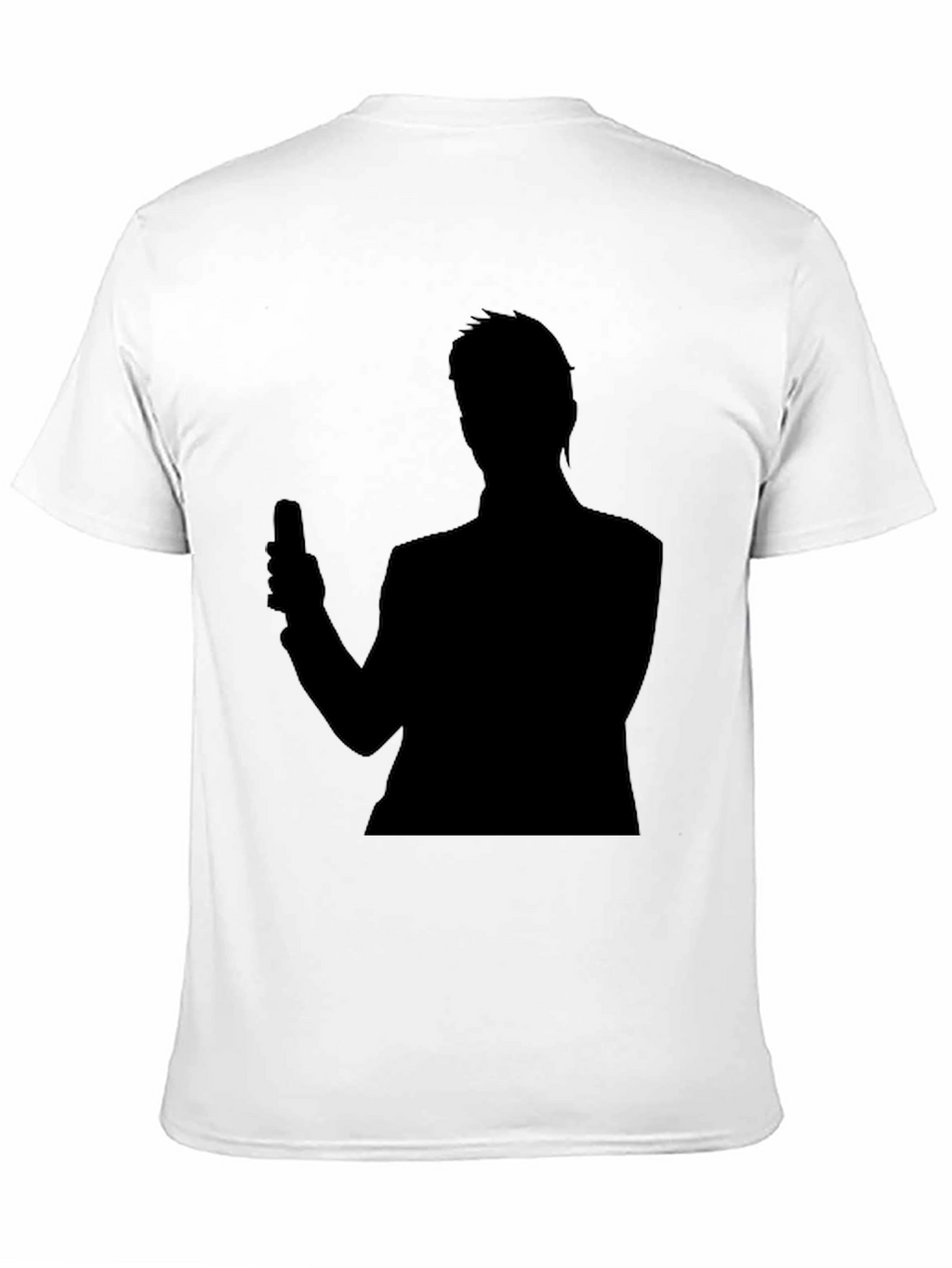 Silhouette Graphic Tee - Black