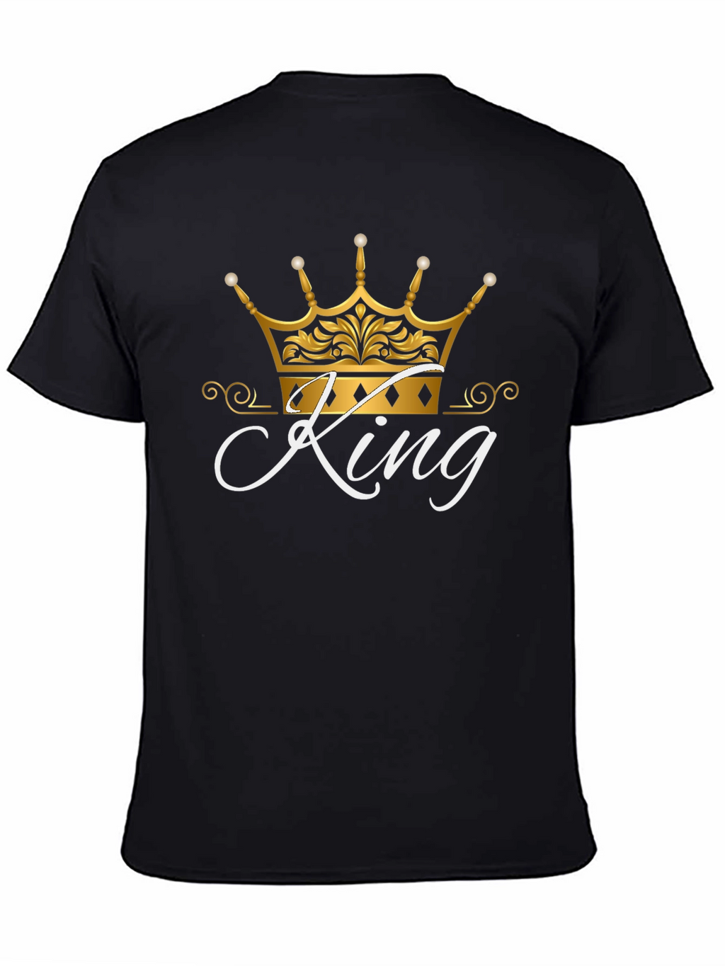 King Crown Graphic Tee - Black