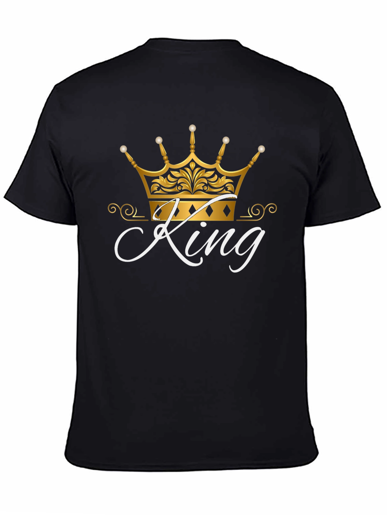 King Crown Graphic Tee - Black
