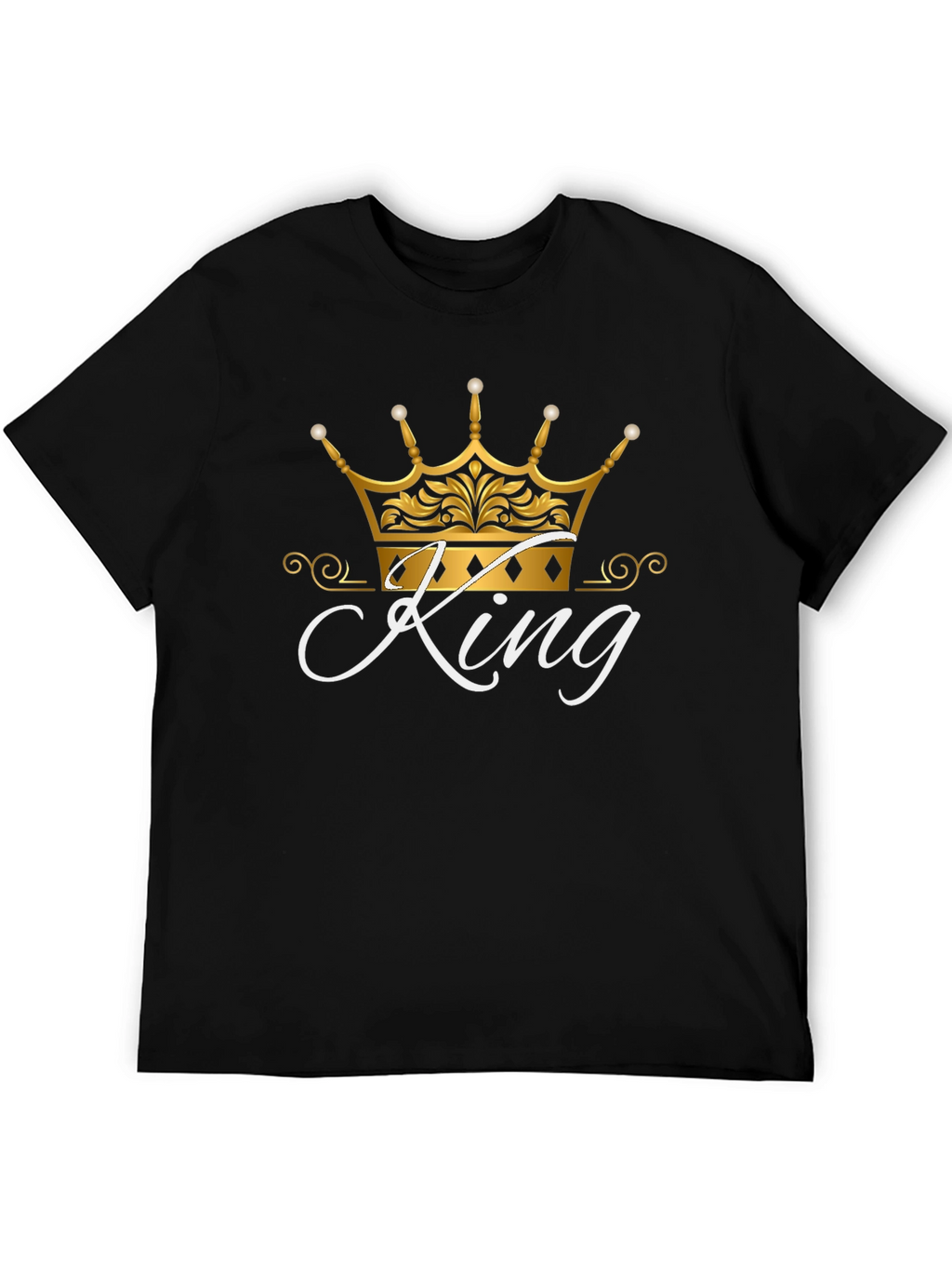 King Crown Graphic Tee - Black