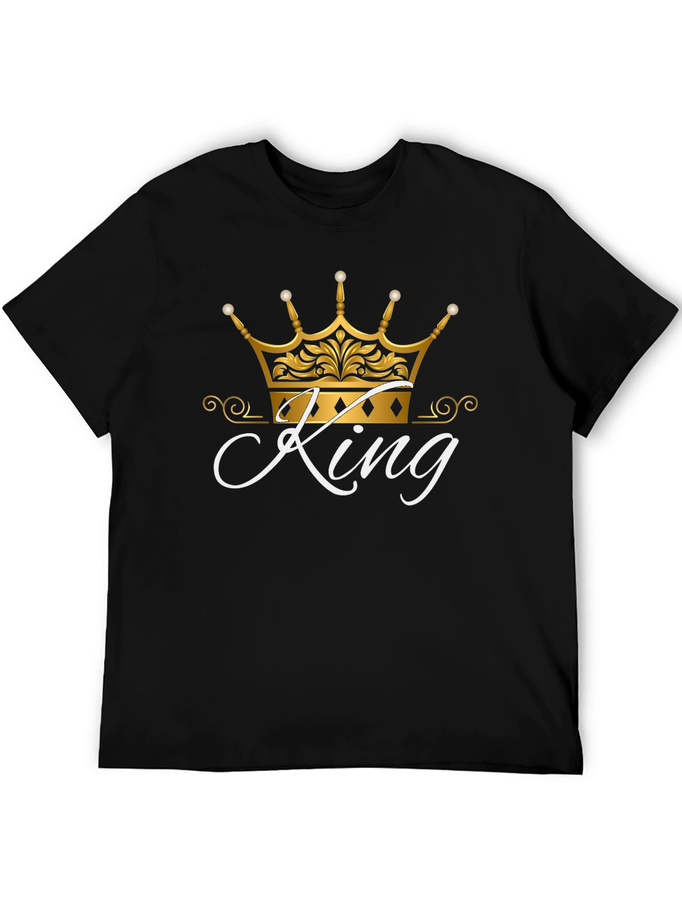 King Crown Graphic Tee - Black