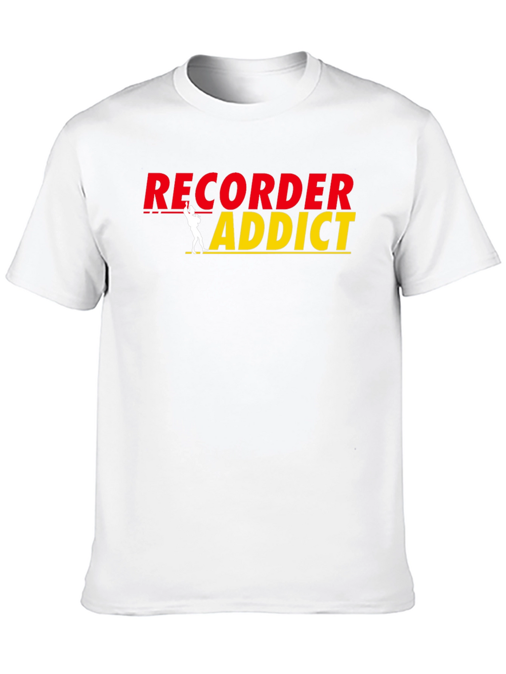 Recorder Addict Graphic T-Shirt