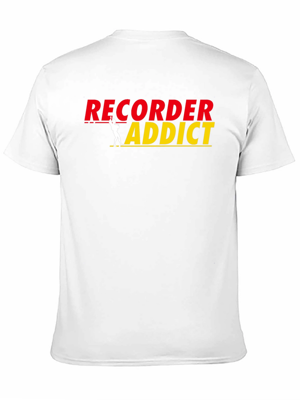 Recorder Addict Graphic T-Shirt