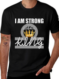 I Am Strong Libra King Graphic Tee