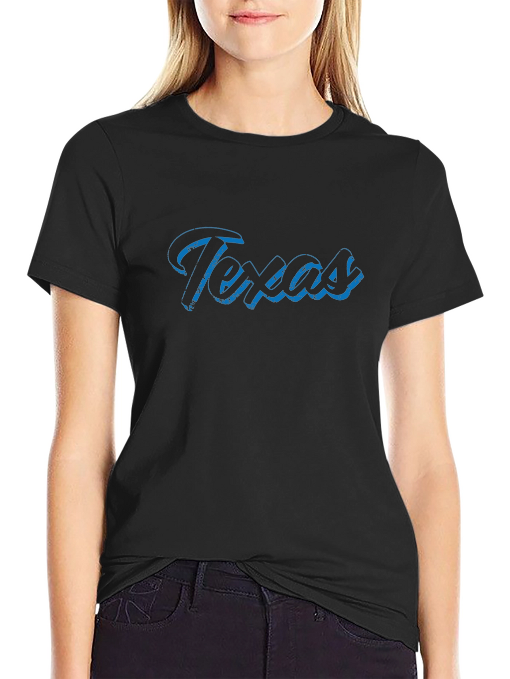 Texas Script Graphic T-Shirt - Classic Comfort