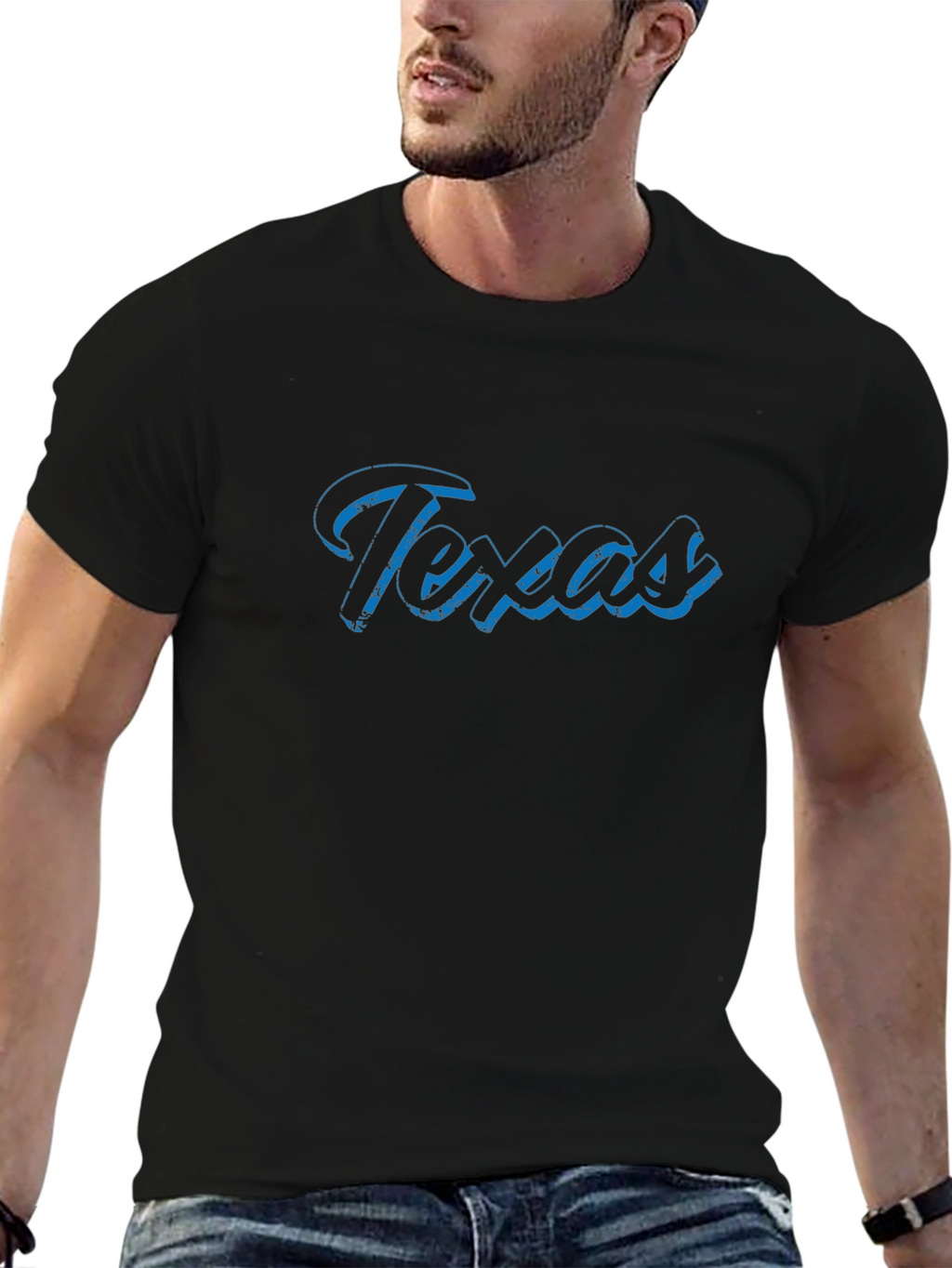 Texas Script Graphic T-Shirt - Classic Comfort