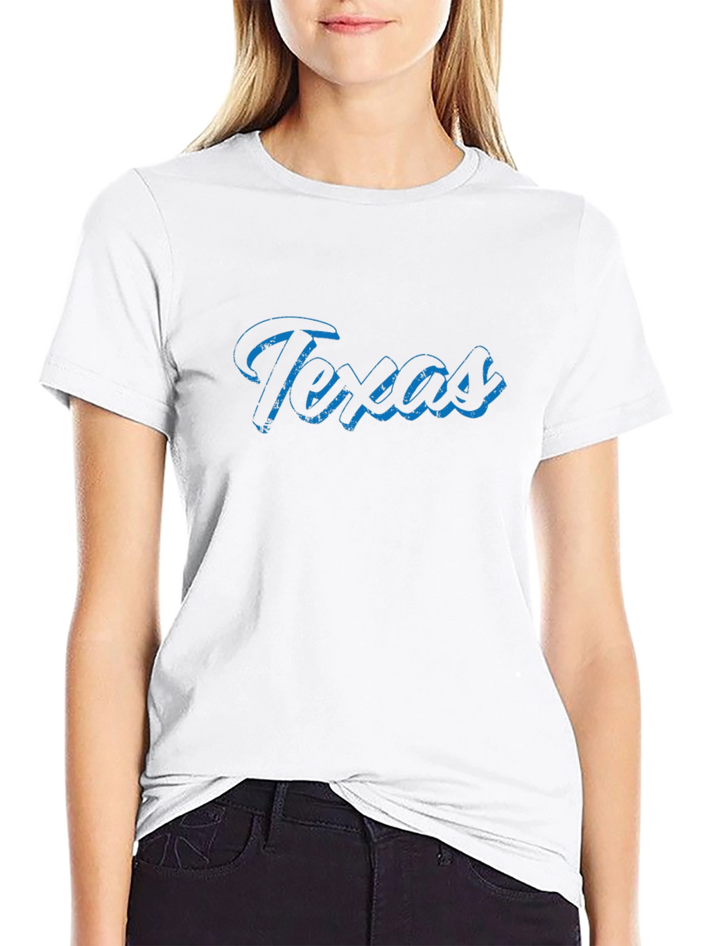 Texas Script Graphic T-Shirt - Classic Comfort