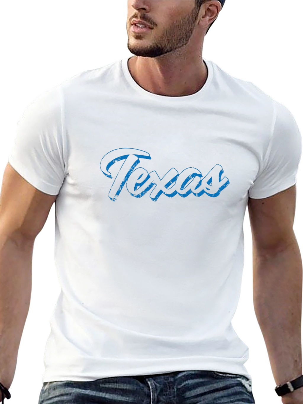 Texas Script Graphic T-Shirt - Classic Comfort