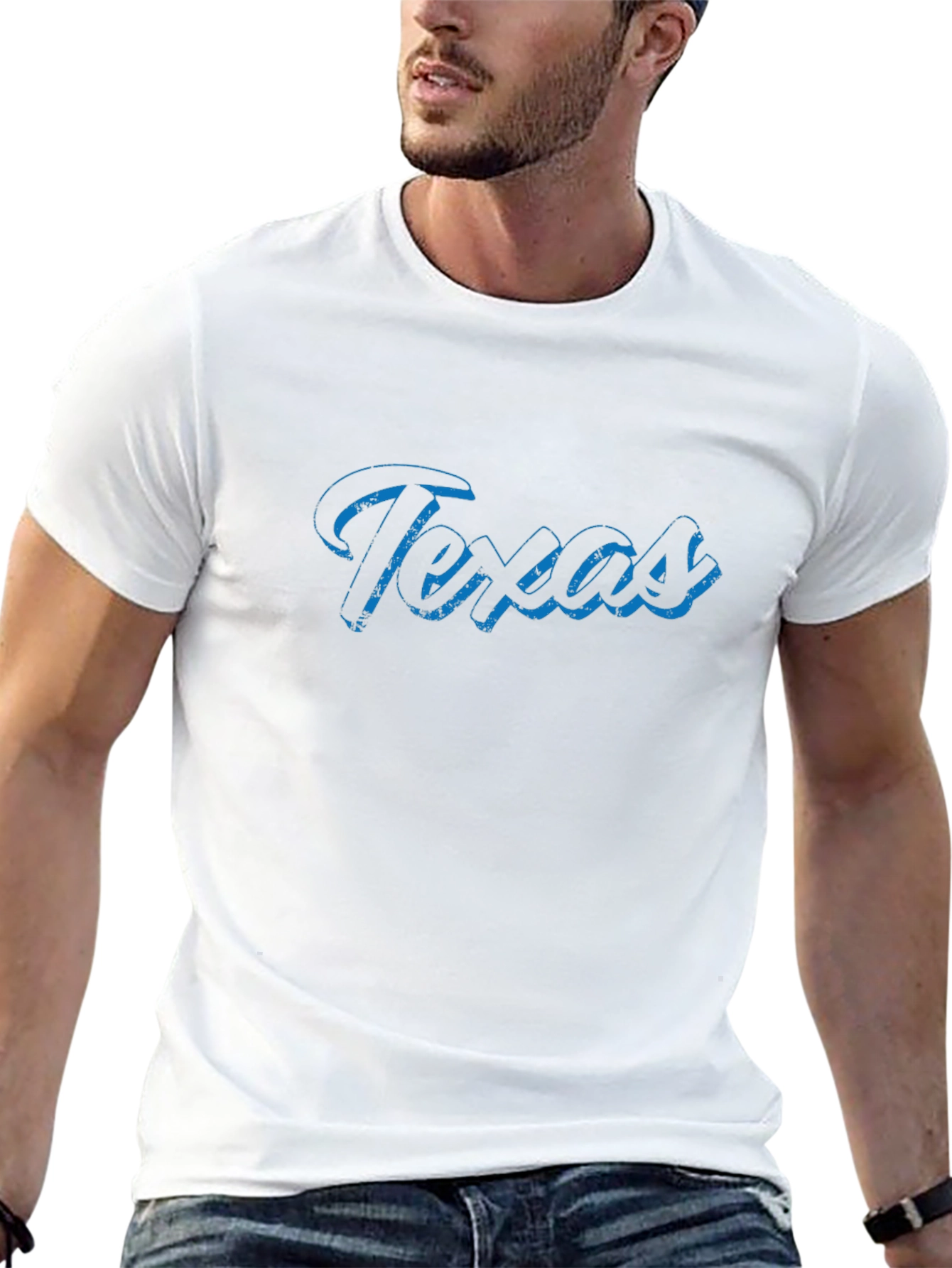 Texas Script Graphic T-Shirt - Classic Comfort