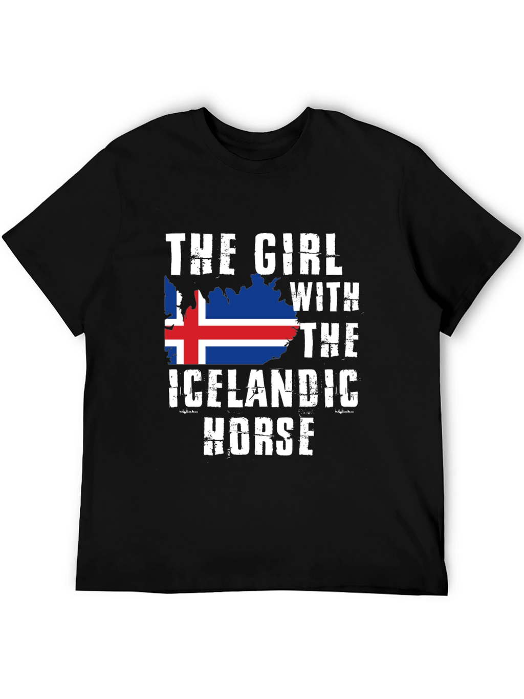 Icelandic Horse Girl T-Shirt
