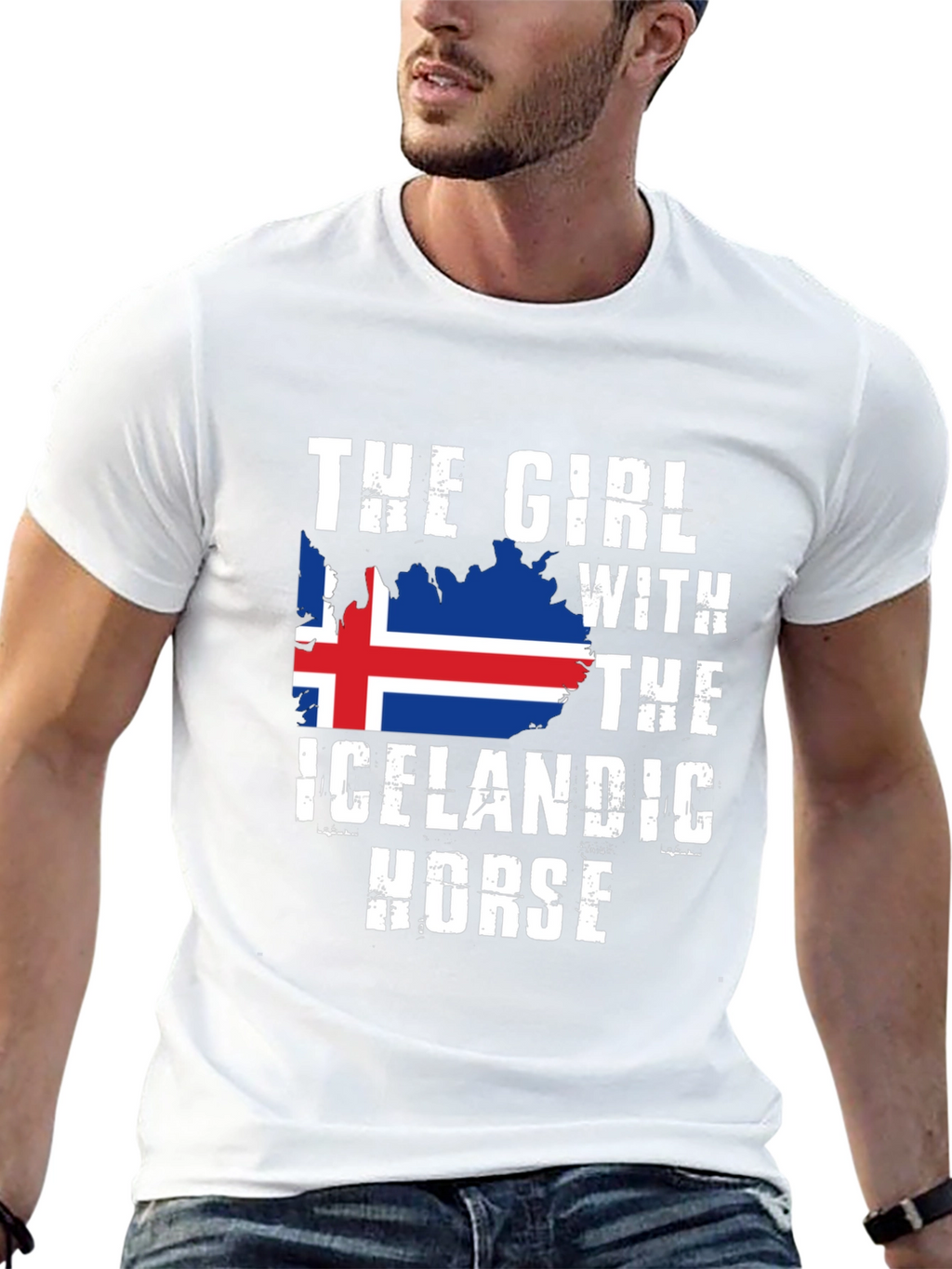 Icelandic Horse Girl T-Shirt