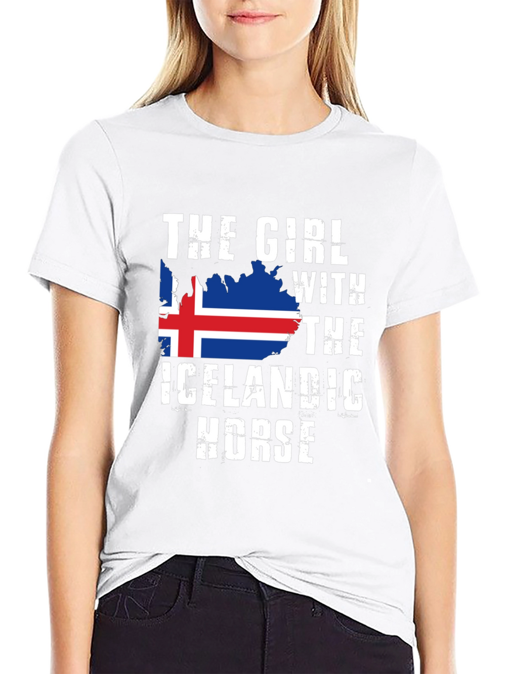 Icelandic Horse Girl T-Shirt