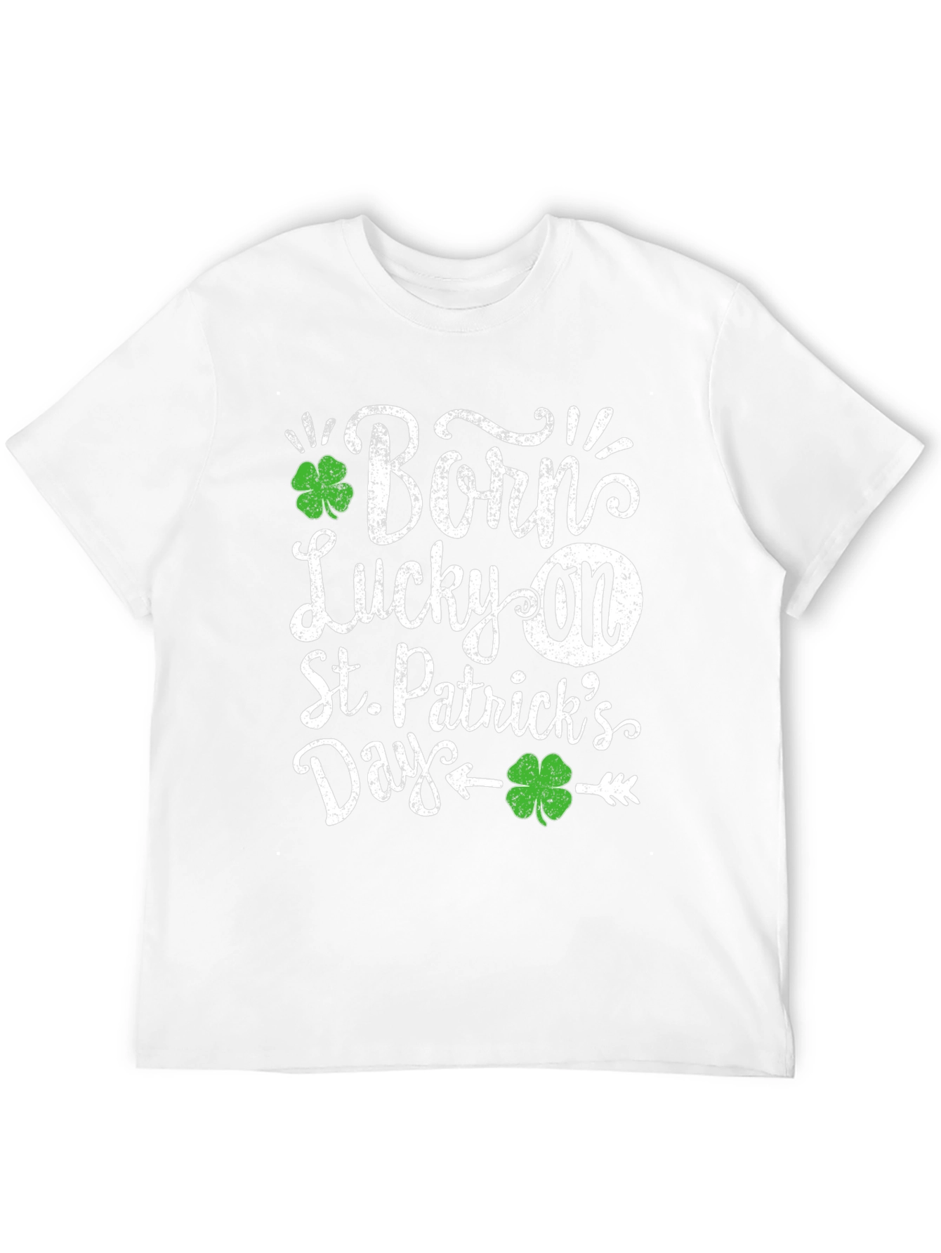Born Lucky On St. Patricks Day T-Shirt