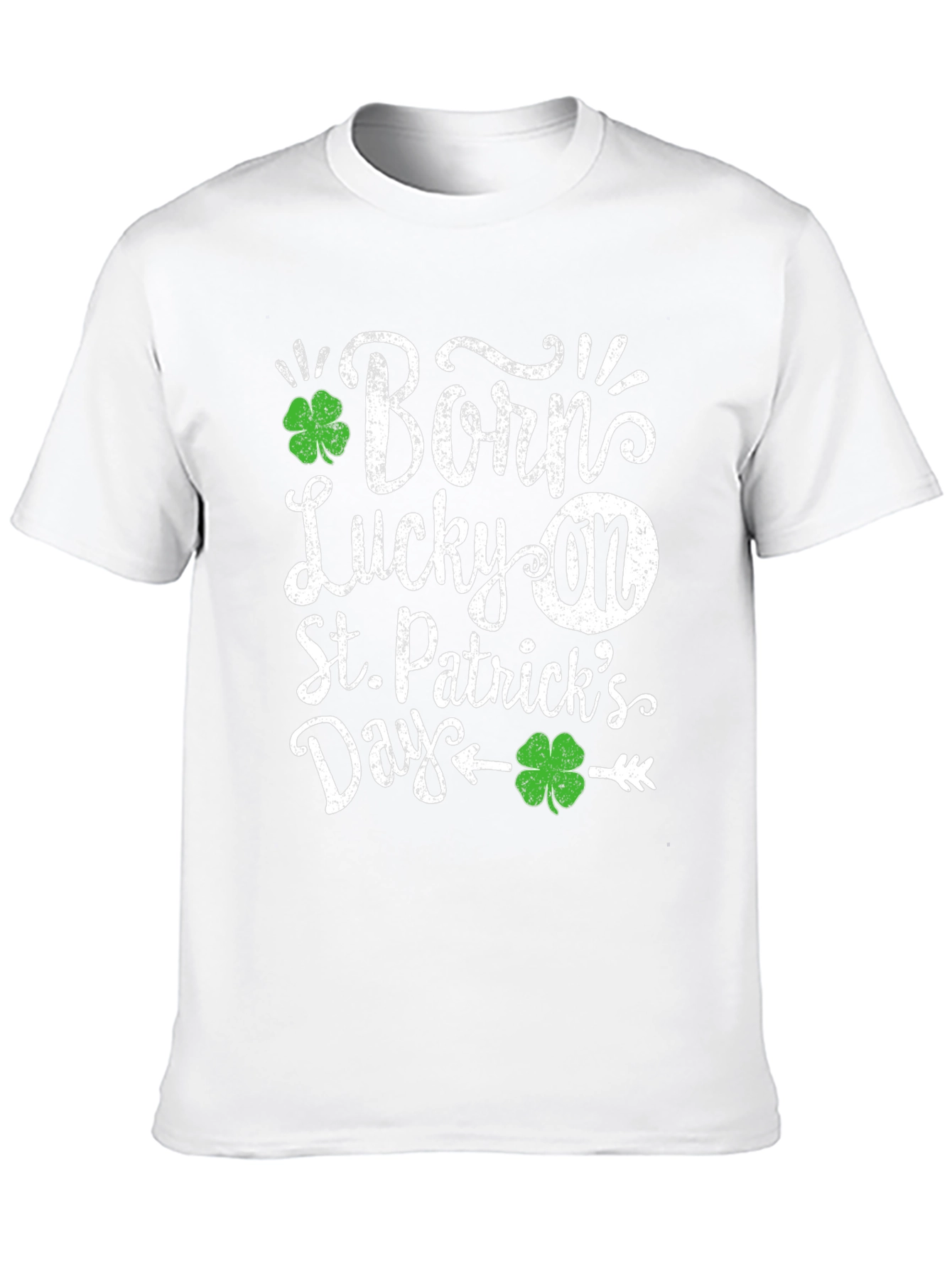 Born Lucky On St. Patricks Day T-Shirt