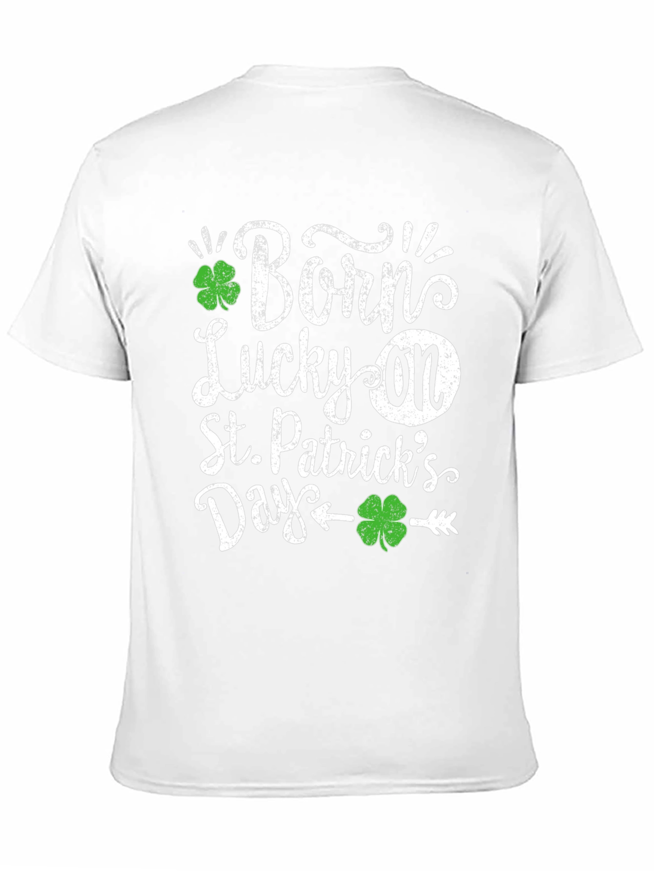 Born Lucky On St. Patricks Day T-Shirt