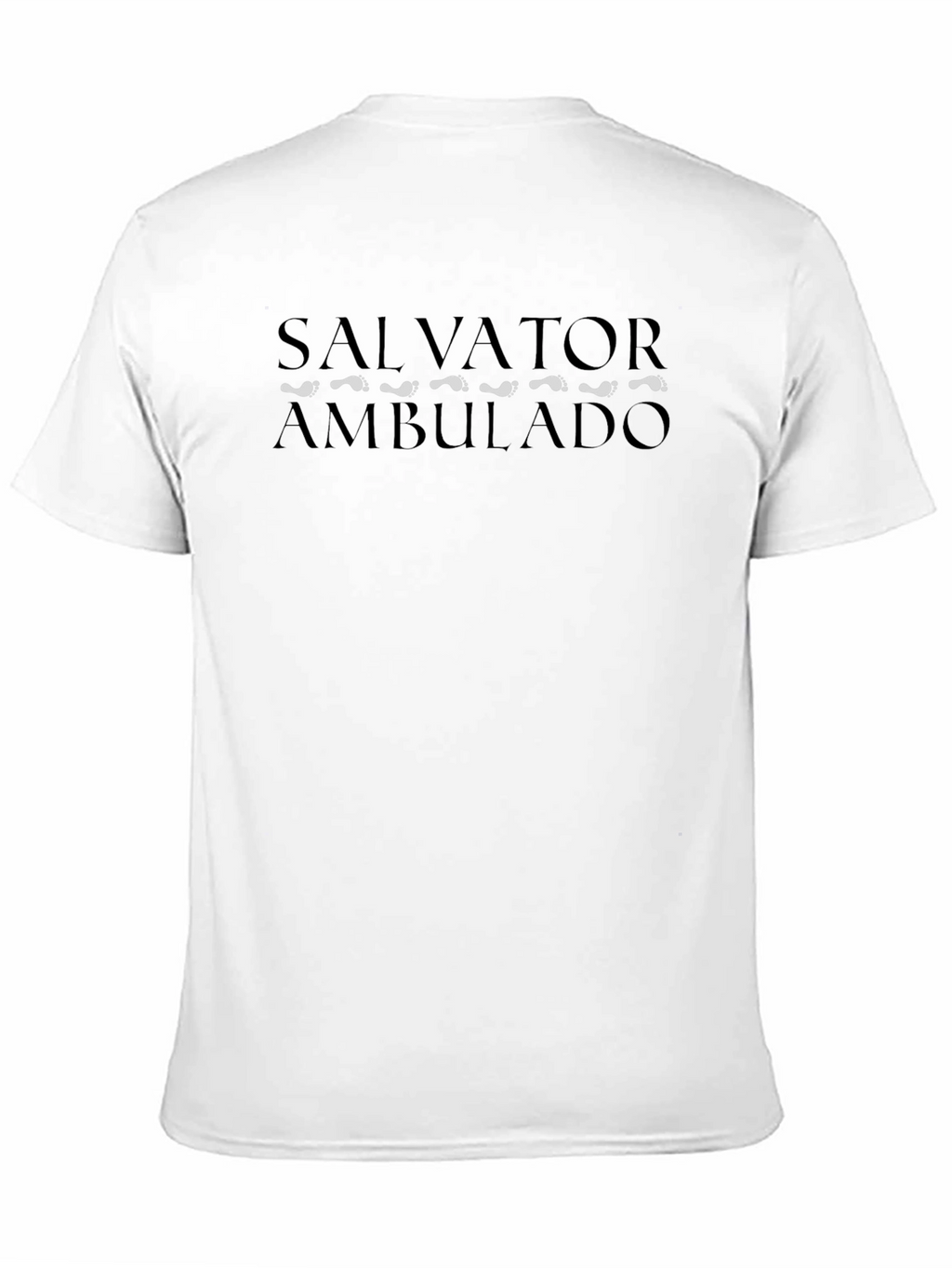 Salvator Ambulado Black Graphic Tee