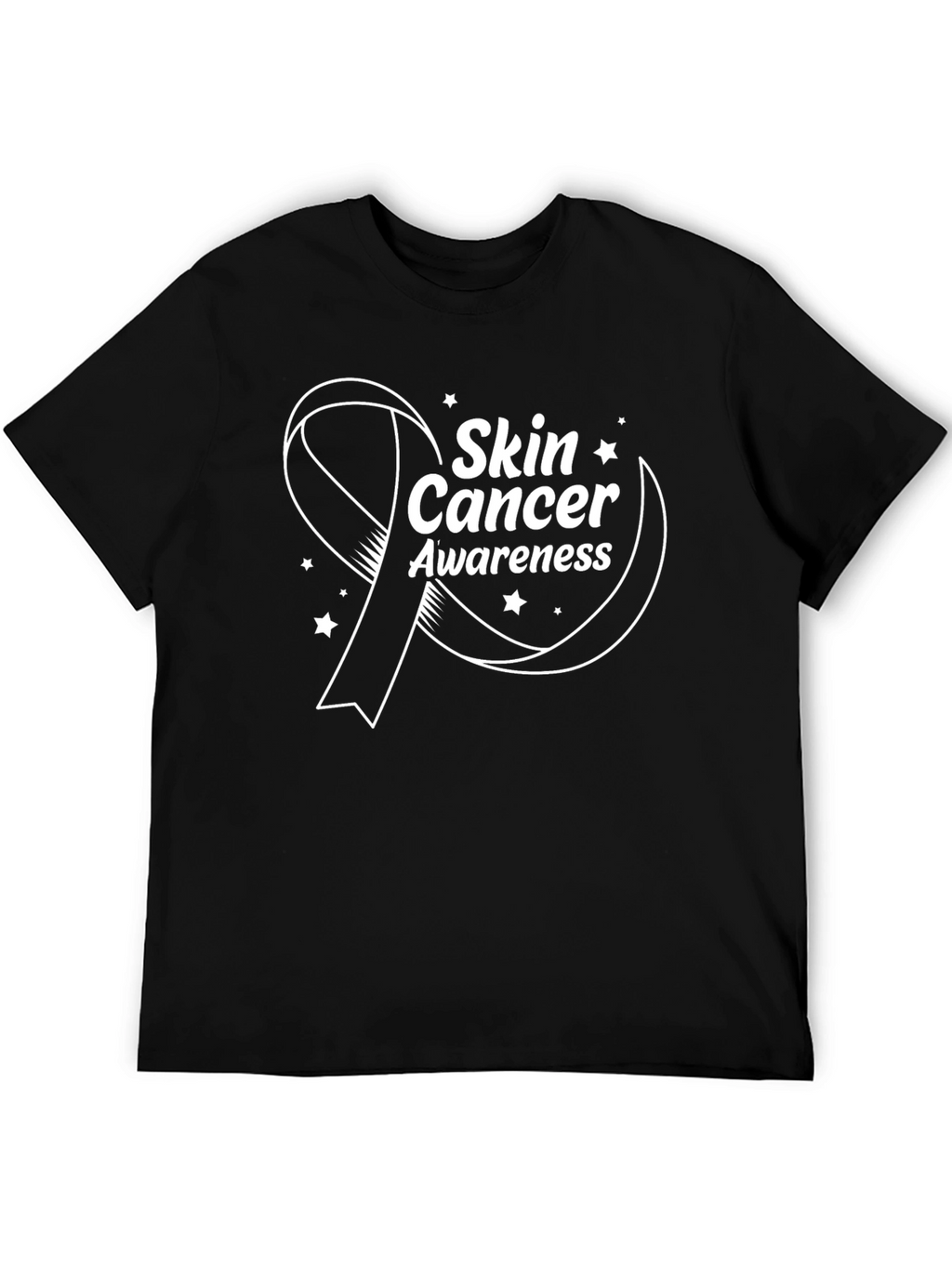 Skin Cancer Awareness Ribbon T-Shirt