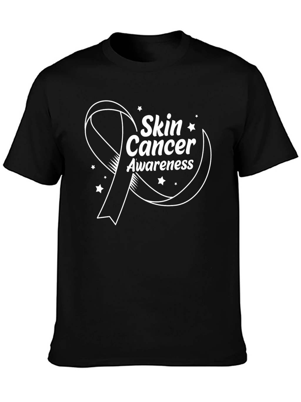 Skin Cancer Awareness Ribbon T-Shirt