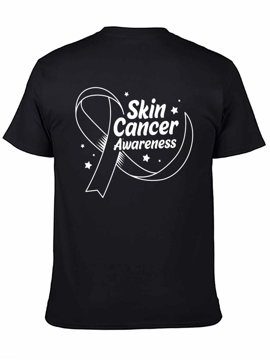 Skin Cancer Awareness Ribbon T-Shirt