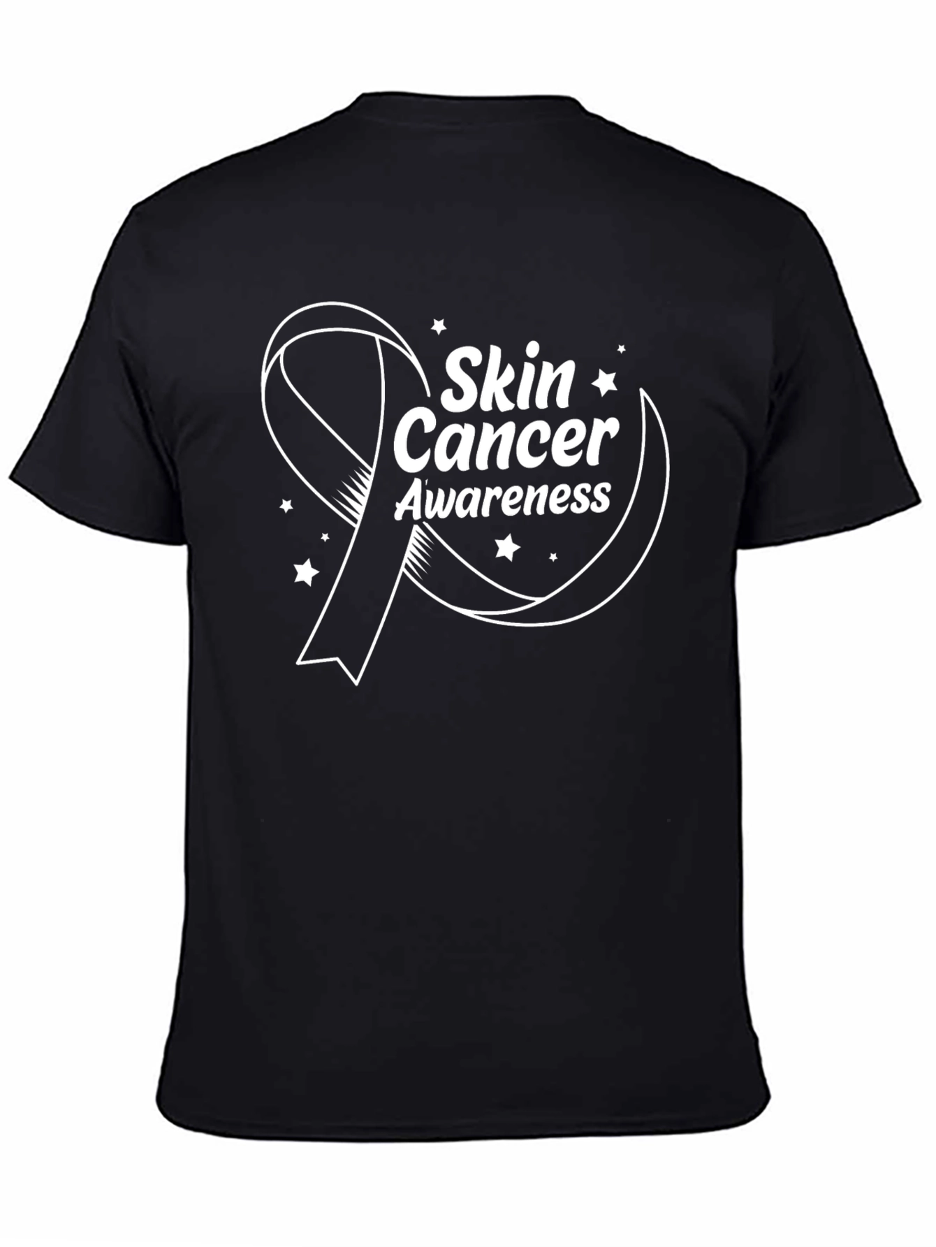 Skin Cancer Awareness Ribbon T-Shirt