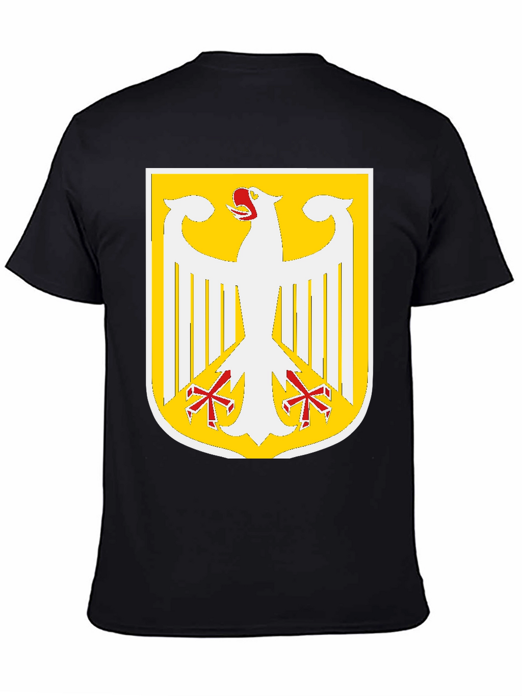 German Eagle Crest Graphic T-Shirt