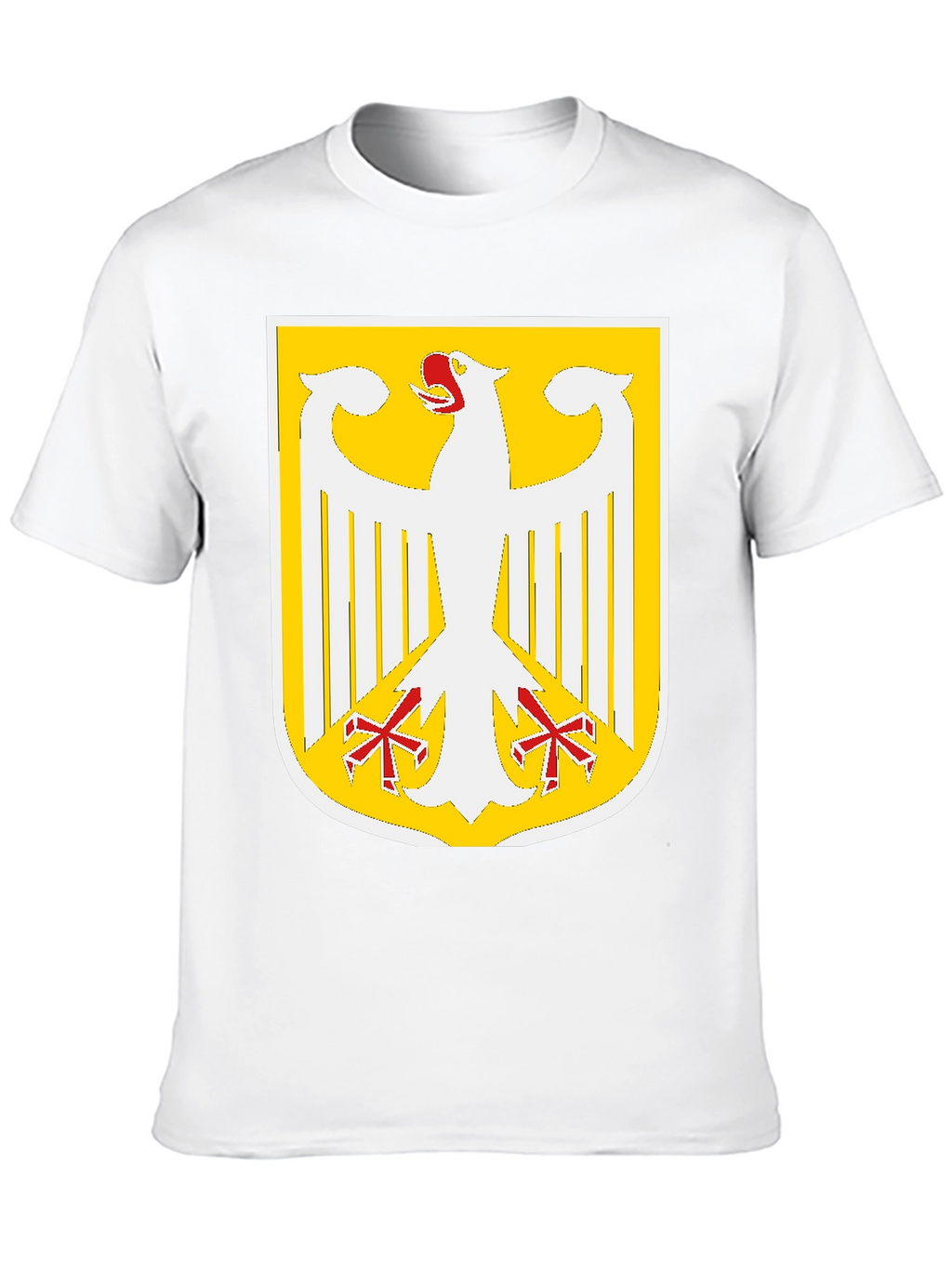 German Eagle Crest Graphic T-Shirt