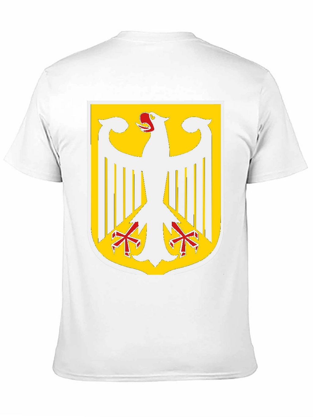 German Eagle Crest Graphic T-Shirt