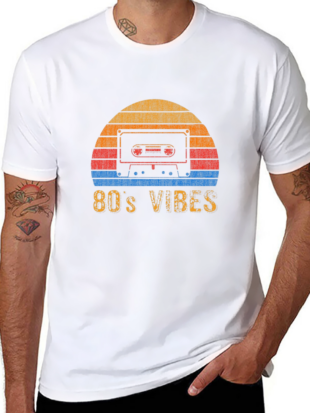 80s Vibes Retro Cassette T-Shirt