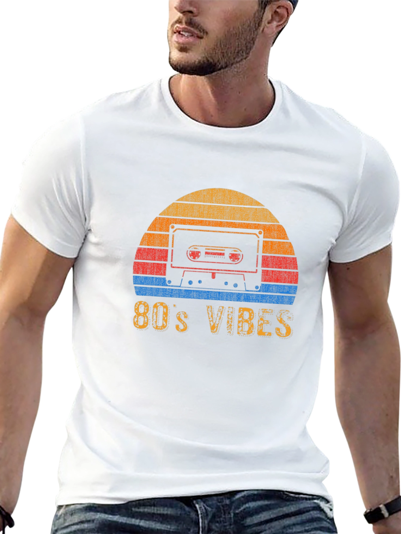 80s Vibes Retro Cassette T-Shirt