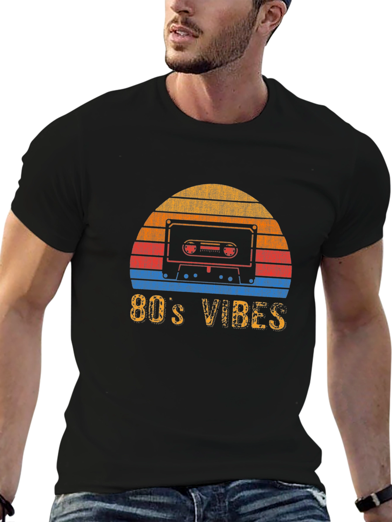 80s Vibes Retro Cassette T-Shirt