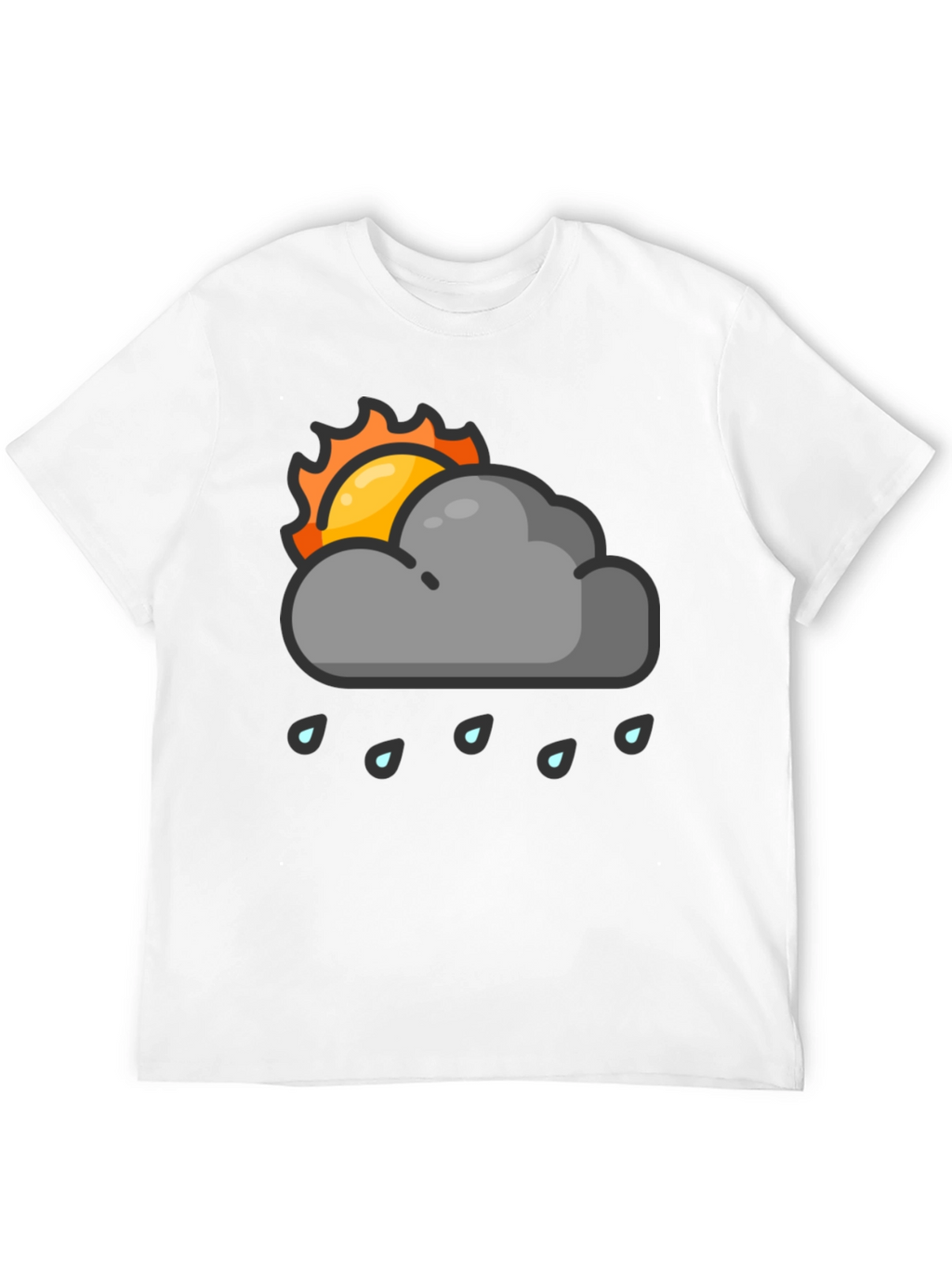 Rainy Day Sun Graphic T-Shirt