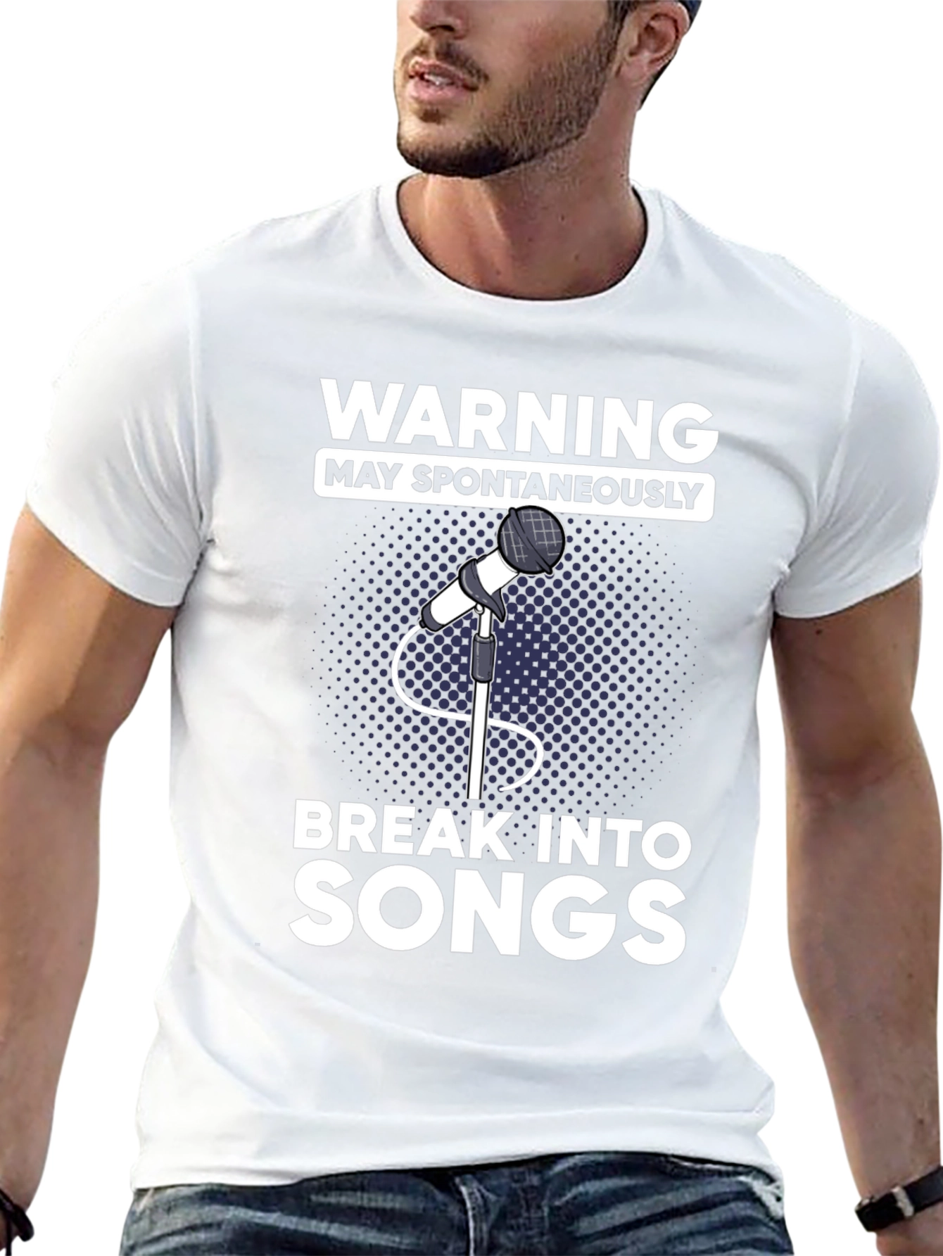 Warning May Spontaneously Break Into Songs T-Shirt
