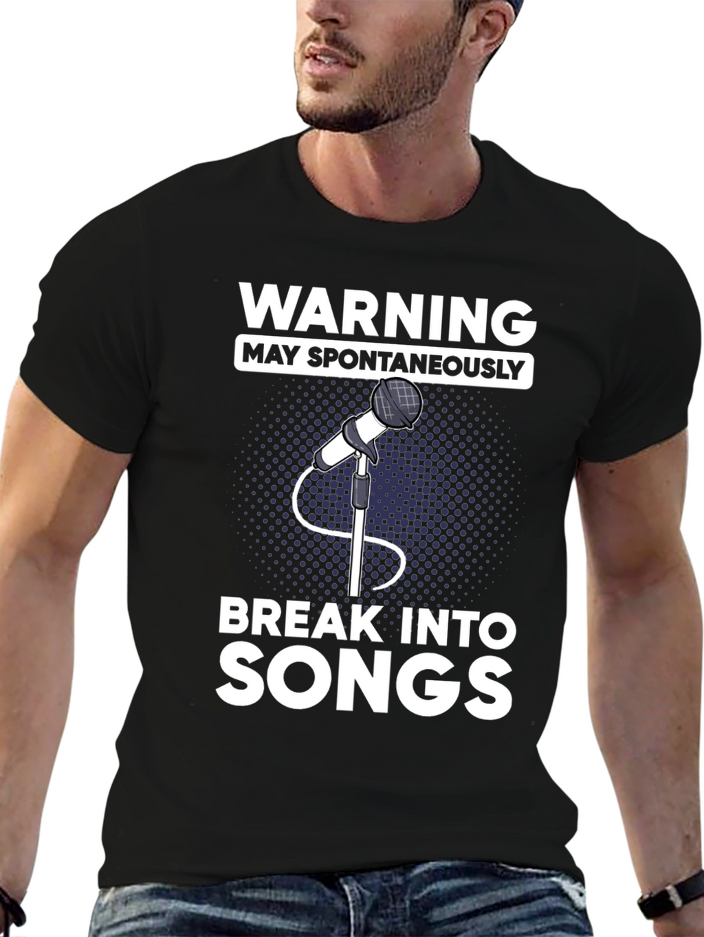 Warning May Spontaneously Break Into Songs T-Shirt