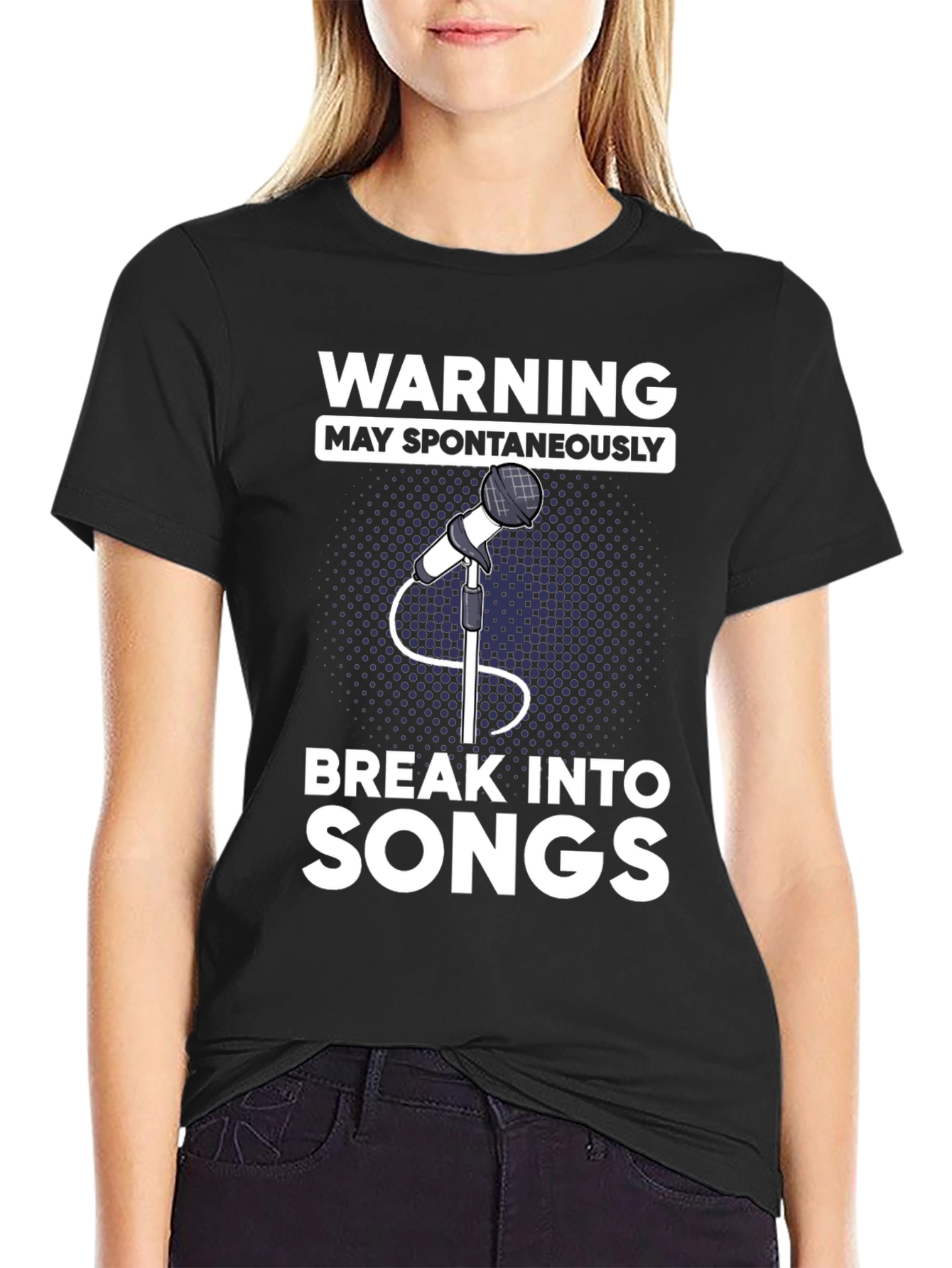 Warning May Spontaneously Break Into Songs T-Shirt