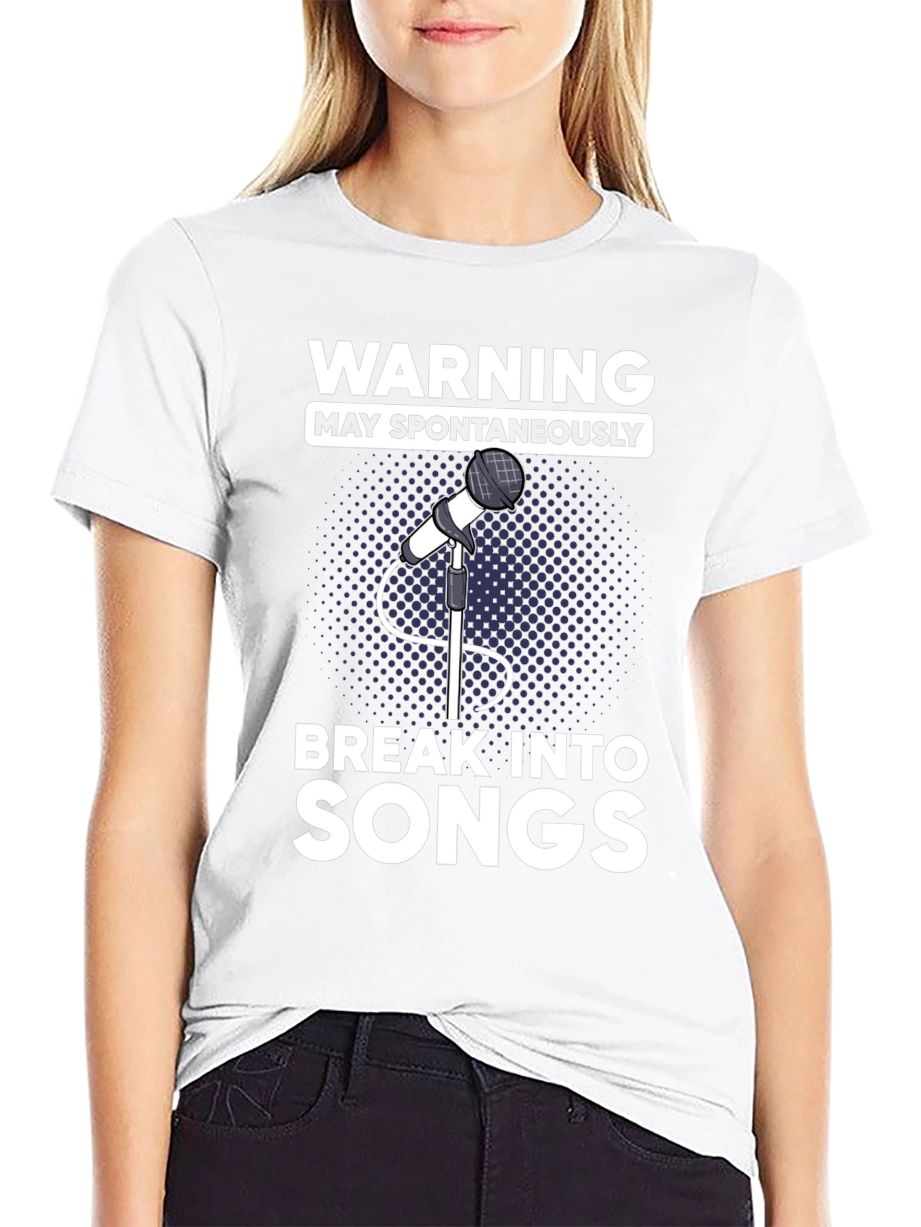 Warning May Spontaneously Break Into Songs T-Shirt